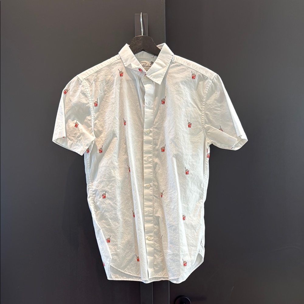 Bonobos Men's Riviera Short Sleeve Cocktail Shirt